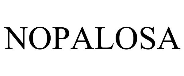 Trademark Logo NOPALOSA