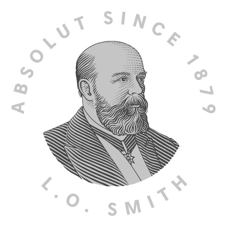Trademark Logo ABSOLUT SINCE 1879 L.O. SMITH
