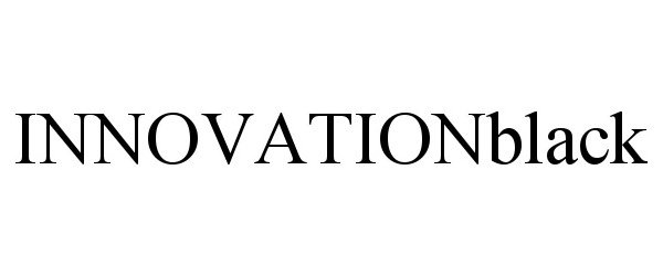 Trademark Logo INNOVATIONBLACK