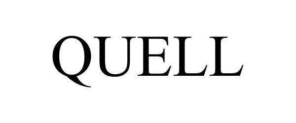 Trademark Logo QUELL