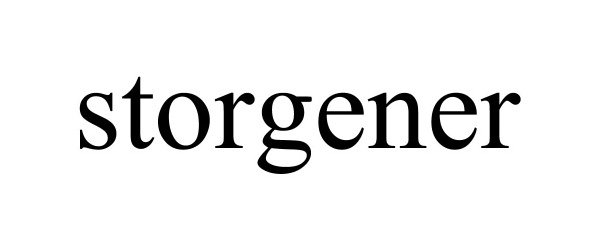  STORGENER