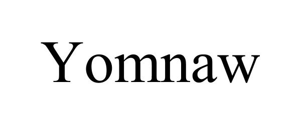 Trademark Logo YOMNAW
