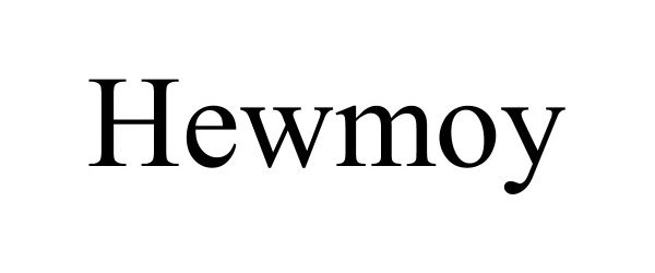 Trademark Logo HEWMOY