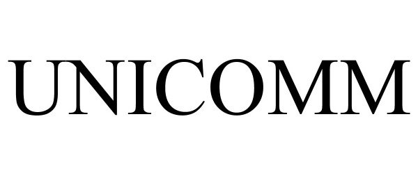 Trademark Logo UNICOMM