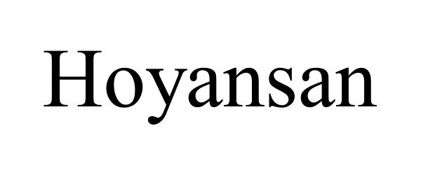 Trademark Logo HOYANSAN