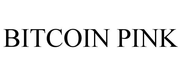 Trademark Logo BITCOIN PINK