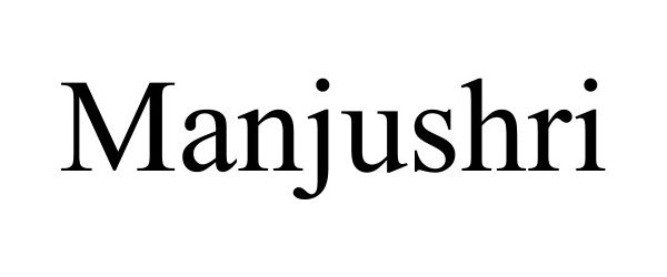 Trademark Logo MANJUSHRI