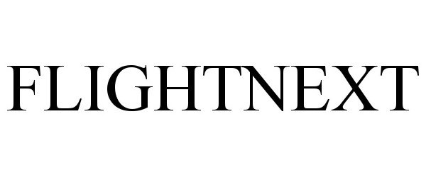 Trademark Logo FLIGHTNEXT
