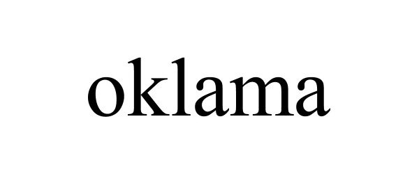 Trademark Logo OKLAMA