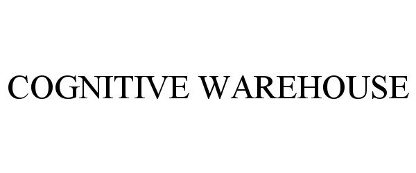  COGNITIVE WAREHOUSE