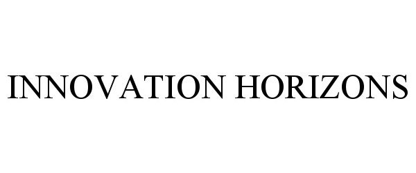  INNOVATION HORIZONS