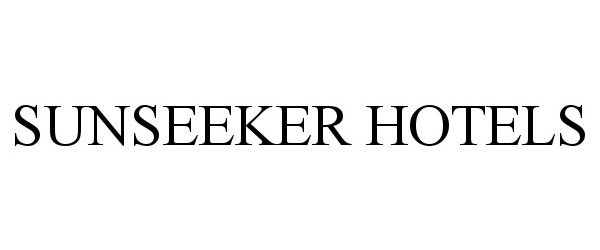 Trademark Logo SUNSEEKER HOTELS