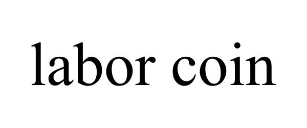 Trademark Logo LABOR COIN