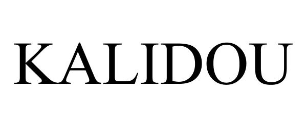  KALIDOU