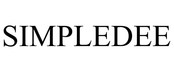 Trademark Logo SIMPLEDEE