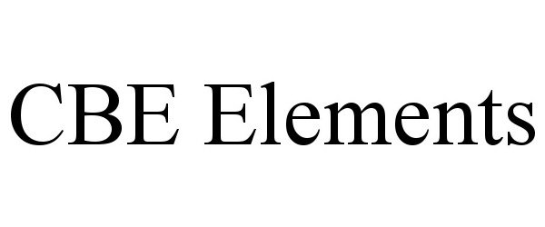  CBE ELEMENTS