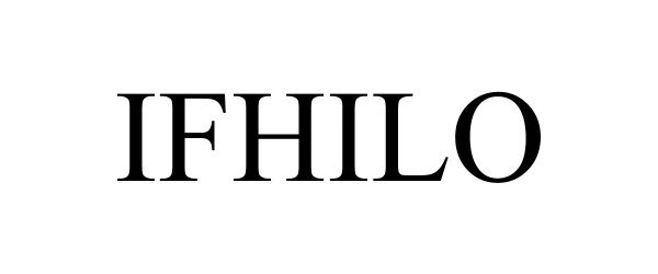  IFHILO