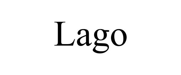 Trademark Logo LAGO