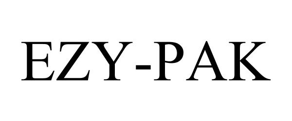 Trademark Logo EZY-PAK