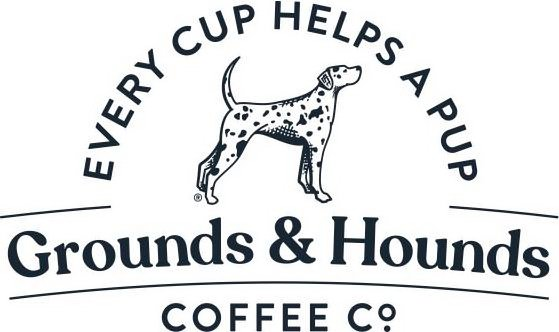  EVERY CUP HELPS A PUP GROUNDS &amp; HOUNDS CO
