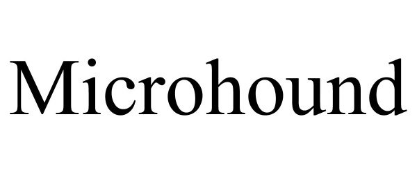 Trademark Logo MICROHOUND