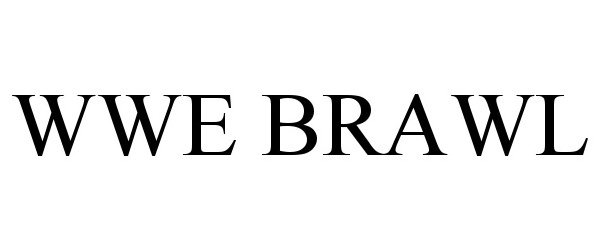 Trademark Logo WWE BRAWL