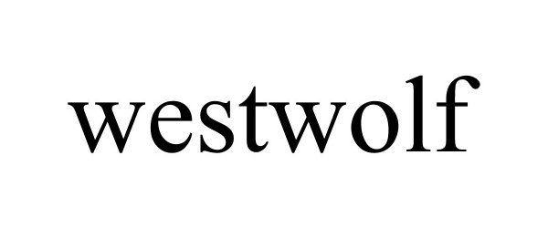 Trademark Logo WESTWOLF
