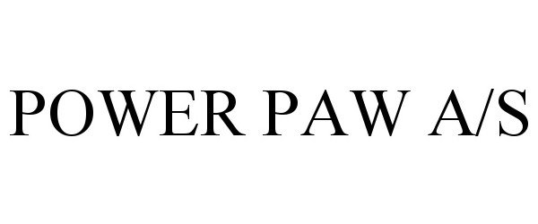 Trademark Logo POWER PAW A/S