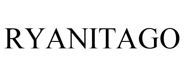 Trademark Logo RYANITAGO