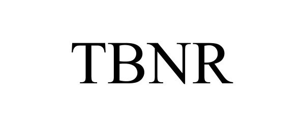 Trademark Logo TBNR