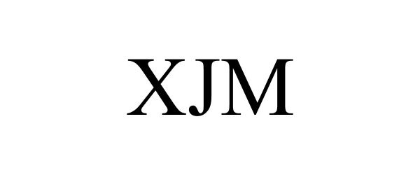 Trademark Logo XJM
