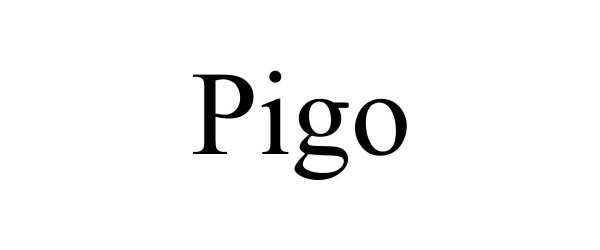 Trademark Logo PIGO