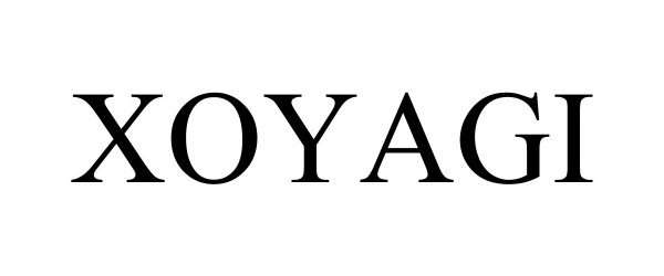 Trademark Logo XOYAGI