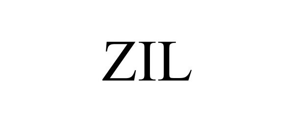 Trademark Logo ZIL