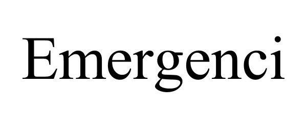 Trademark Logo EMERGENCI