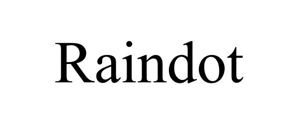Trademark Logo RAINDOT