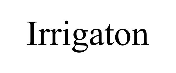  IRRIGATON