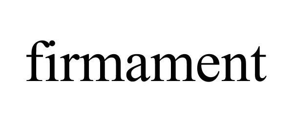 Trademark Logo FIRMAMENT