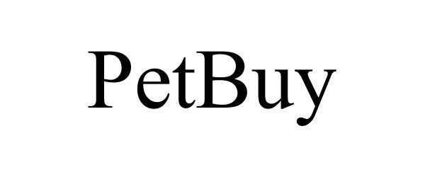 Trademark Logo PETBUY