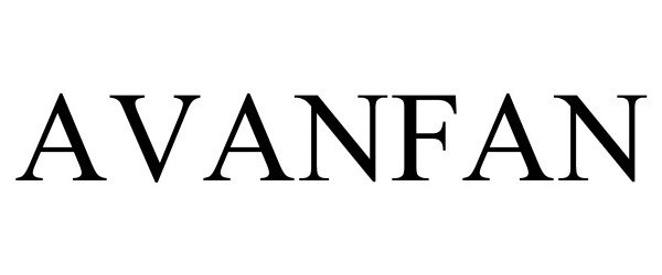 Trademark Logo AVANFAN