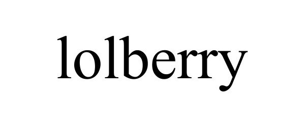 Trademark Logo LOLBERRY