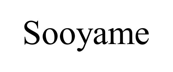  SOOYAME