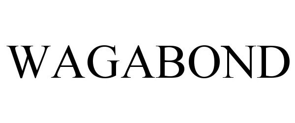 Trademark Logo WAGABOND