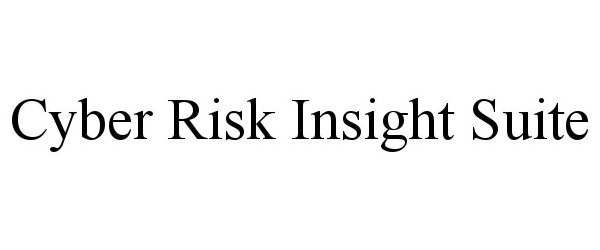  CYBER RISK INSIGHT SUITE