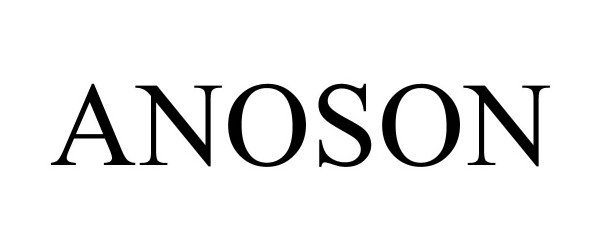 Trademark Logo ANOSON
