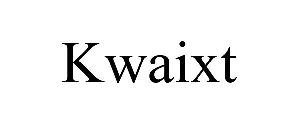 Trademark Logo KWAIXT