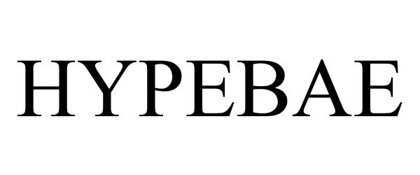 Trademark Logo HYPEBAE