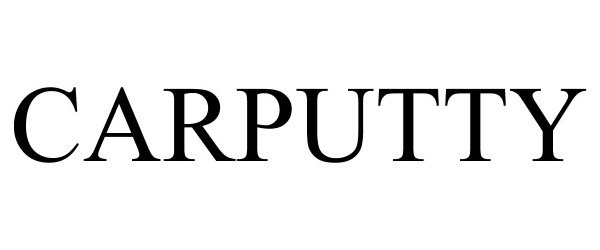 Trademark Logo CARPUTTY