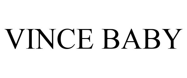Trademark Logo VINCE BABY