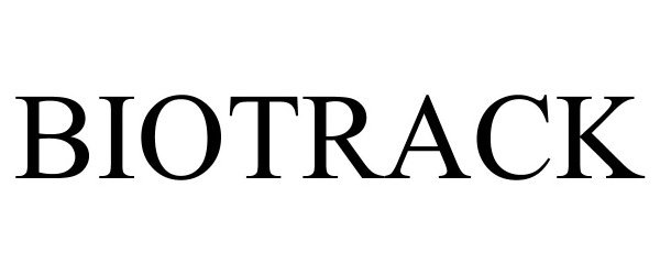 Trademark Logo BIOTRACK.ME